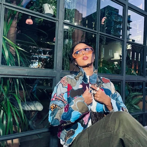 Denim Multipattern Camo Jacket - Picture 4 of 8